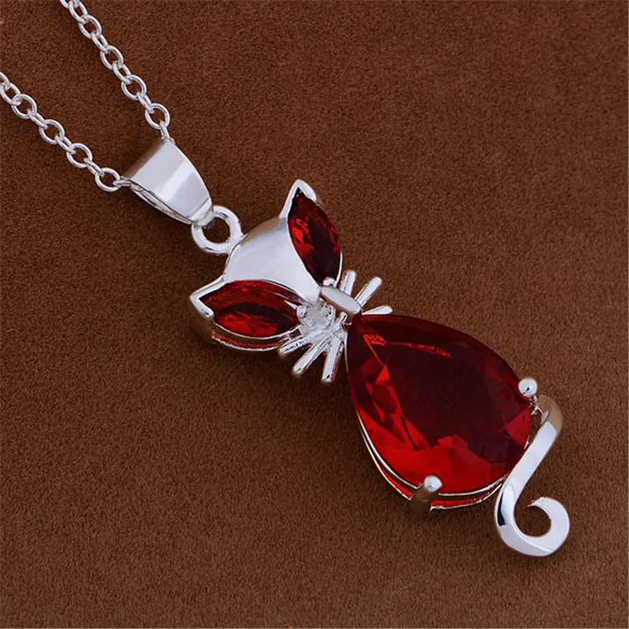 Серебряный цвет свадебный подарок горячее ювелирное изделие модное простое