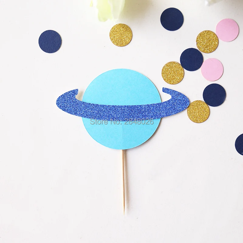 

Outer space cupcake toppers, Party supplies,Astronaut decorations,Space party,Astronomy