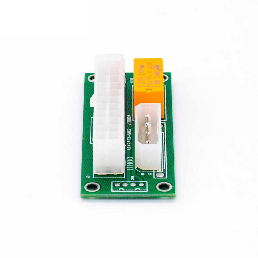 2021 add2psu VER004 ATX 24Pin к Molex 4Pin Dual PSU источник питания синхронизация стартер удлинитель