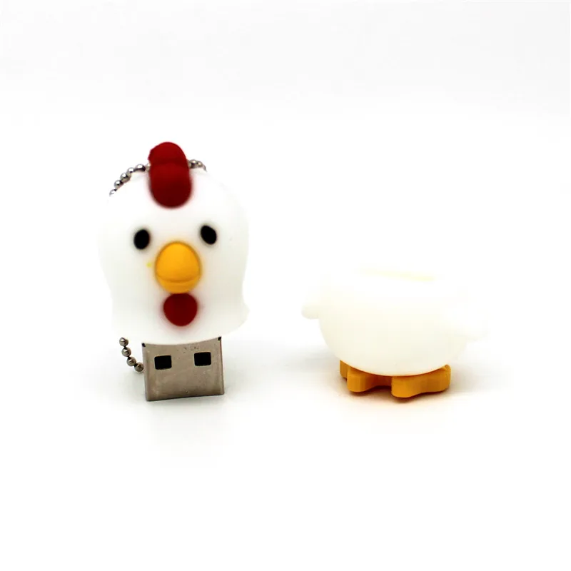 Мультфильм Курица USB флэш-накопитель прекрасный в форме цыпленка