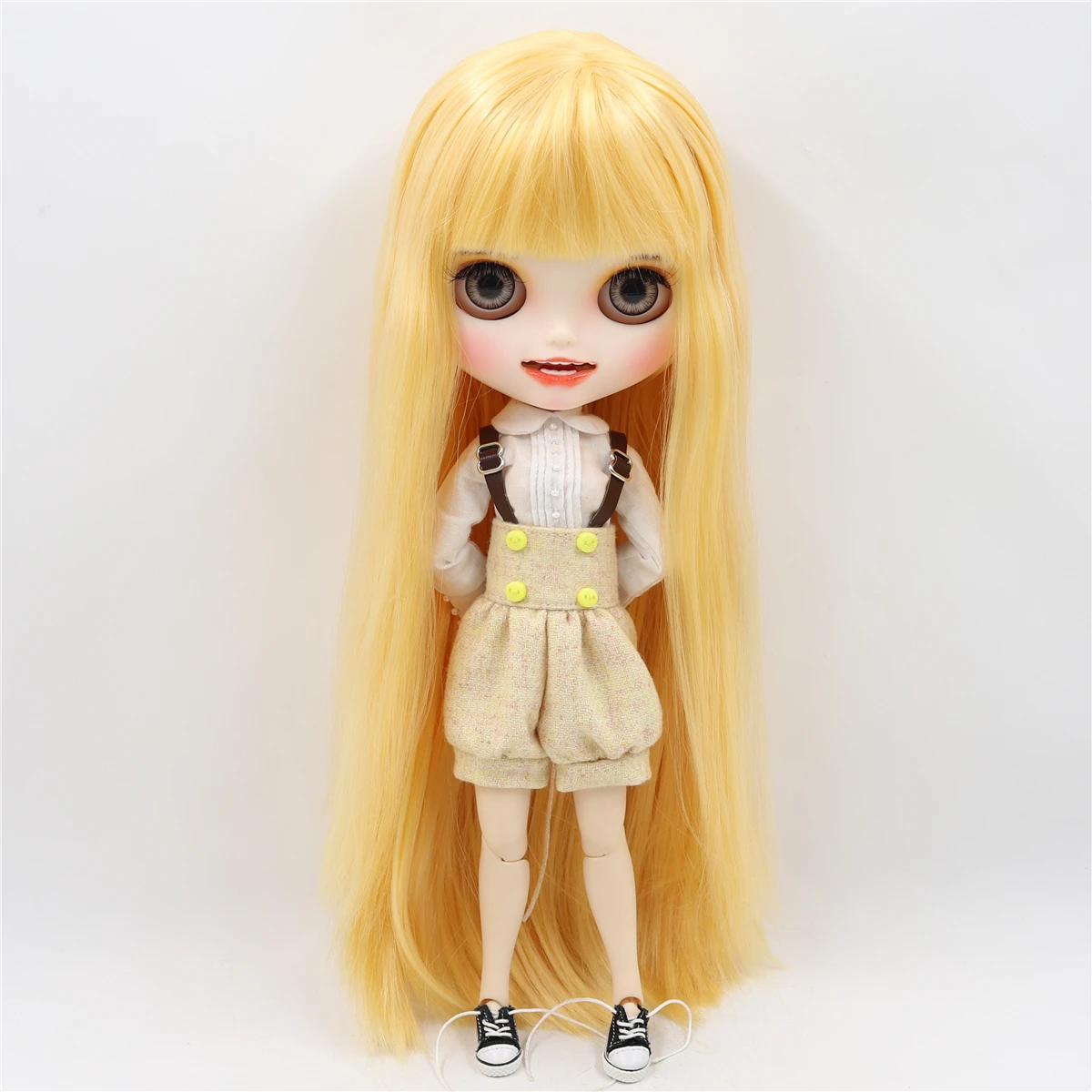 ICY 1/6 bjd завод Blyth кукла индивидуальные матовое лицо белая кожа шарнир тело прямые