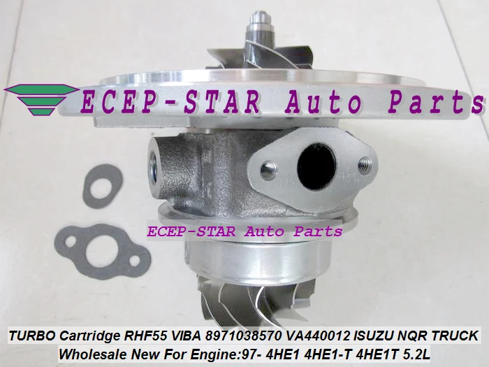 Бесплатная доставка Турбокомпрессор CHRA RHF55 VC440012 VB440012 8971038570 8971038571 Для ISUZU NQR