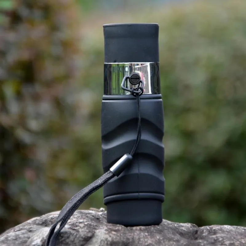 16X40 высокой мощности монокуляр телескоп для смартфона Spyglass открытый черный
