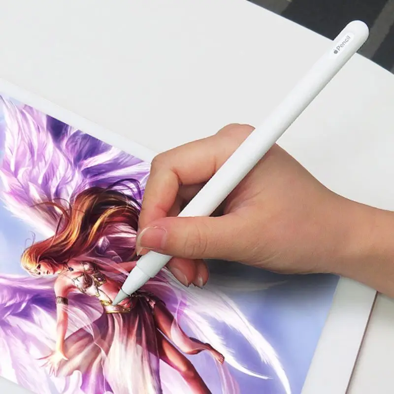 Защитный чехол из мягкого силикона с сцепление кожного покрова для Apple Pencil 2nd