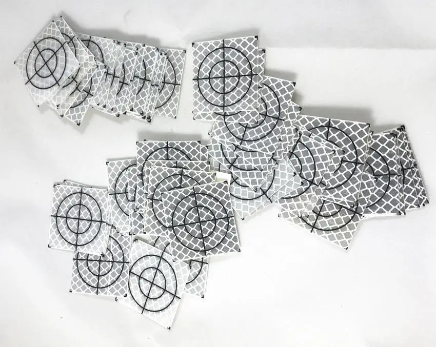 

NEW 1000PCS Reflector Sheet 40 x 40mm Reflective tape target