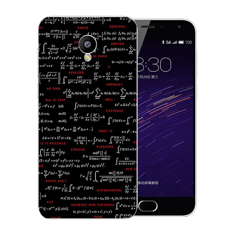 5.0 inchfor Meizu M2 Mini Phone Cases Soft TPU Clear Silicone Back Cover Colorful Pattern for Meilan Ultrathin Protect Shell |