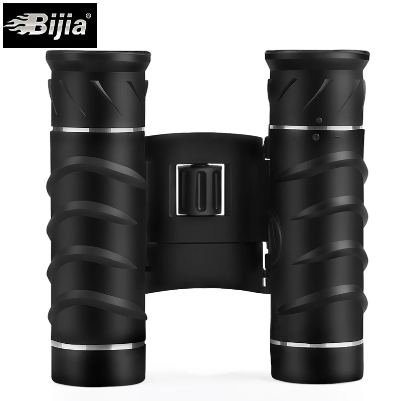 BIJIA 12x26 мини складной бинокль Карманный телескоп водонепроницаемый опера очки