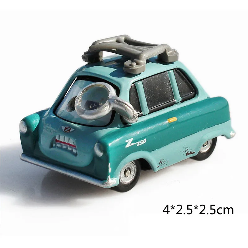 Professor Z Disney Pixar Cars 3 Новинка Молния Маккуин Джексон шторм Круз Рамирез матер 1:55 литая под давлением модель автомобиля из металлического сплава детская Рождественская игрушка - Цвет: Professor Z