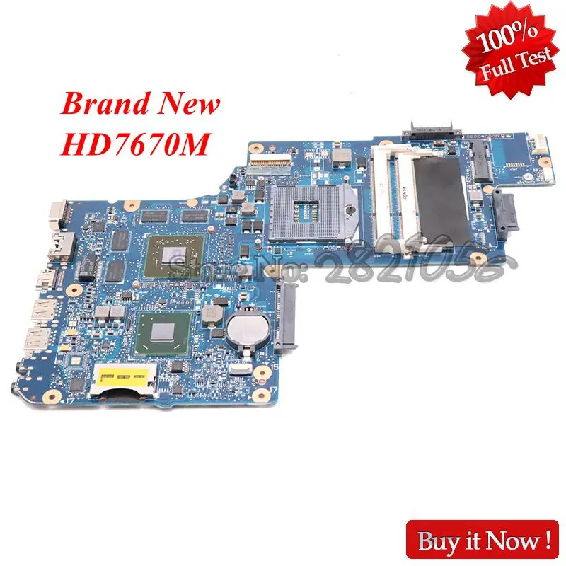 Новая материнская плата NOKOTION для ноутбука Toshiba satellite C850 L850 H000052630 H000052370 HM76 DDR3 HD7670M