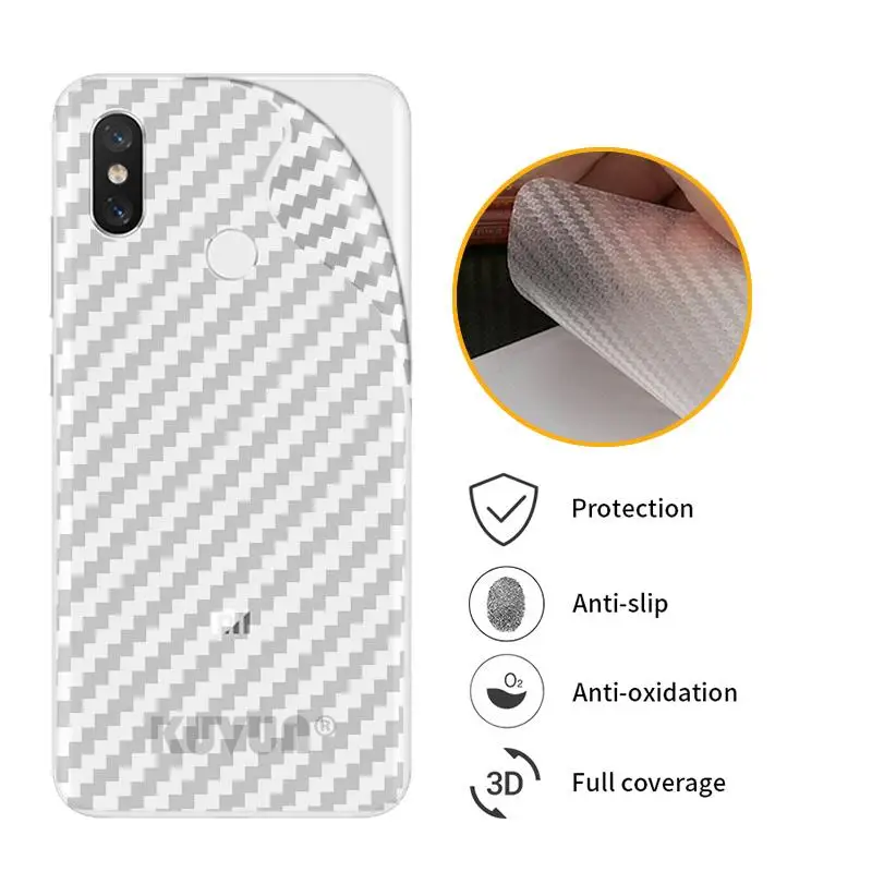 Защитная пленка MCEMEME 3D из углеродного волокна для задней панели Xiaomi mi 8 Mi8 Pro Lite 8se 6X