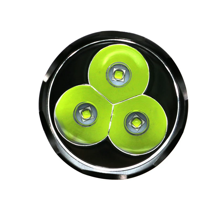 Фонарь TrustFire 3L2 3800 люмен тактический для рыбалки, 3 * XM-L2 3LED прожектор для кемпинга и фары.