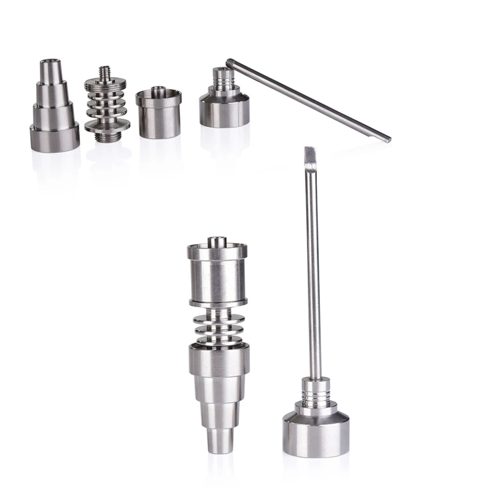 Electric 20mm Titanium Enail Kit With nail Carb Cap Dabber PID Temperature Control Silicone Jar Dab E Quartz Nail |