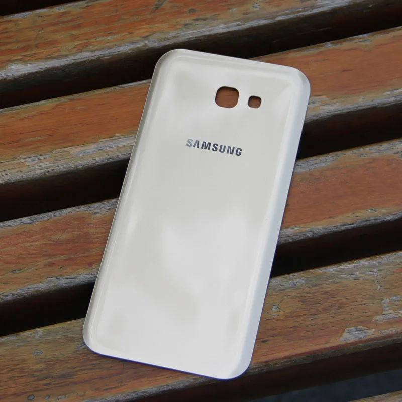 Оригинальная стеклянная задняя крышка для samsung Galaxy A7 2017 Edition A720 SM-A720 | Мобильные