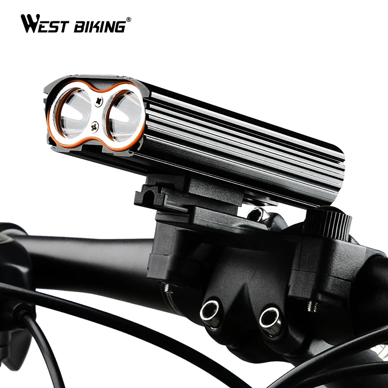 WEST BIKING велосипед светильник головной Водонепроницаемый двойной велосипеда