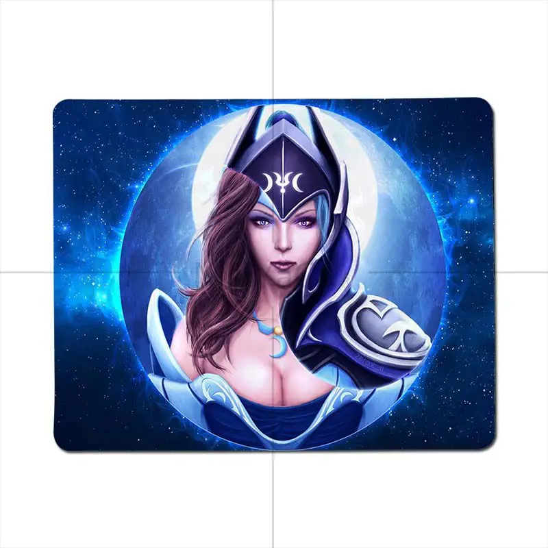 MaiYaCa 2018 New Dota Luna Moonfangjpg Comfort small Mouse Mat Gaming pad Size 25x29cm 18x22cm Rubber Mousemats | Компьютеры и офис