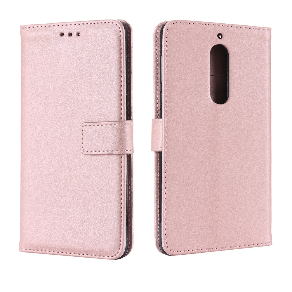 Чехол-книжка для Nokia 5 чехол-бумажник с откидной крышкой TA-1024 TA-1044 TA-1053 TA-1008 чехлы