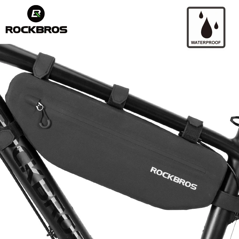 ROCKBROS велосипедная сумка верхняя труба передняя рама водонепроницаемая для езды
