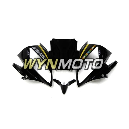 Полный инъекции пластмассы ABS Обтекатели для Yamaha YZF R6 Год 2006 2007 06 07 мотоциклов обтекателя Kit Кузов черный красочные
