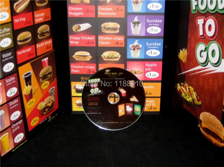 Еда для перехода-DVD и трюк-Волшебный/волшебный трюк реквизит | Игрушки хобби