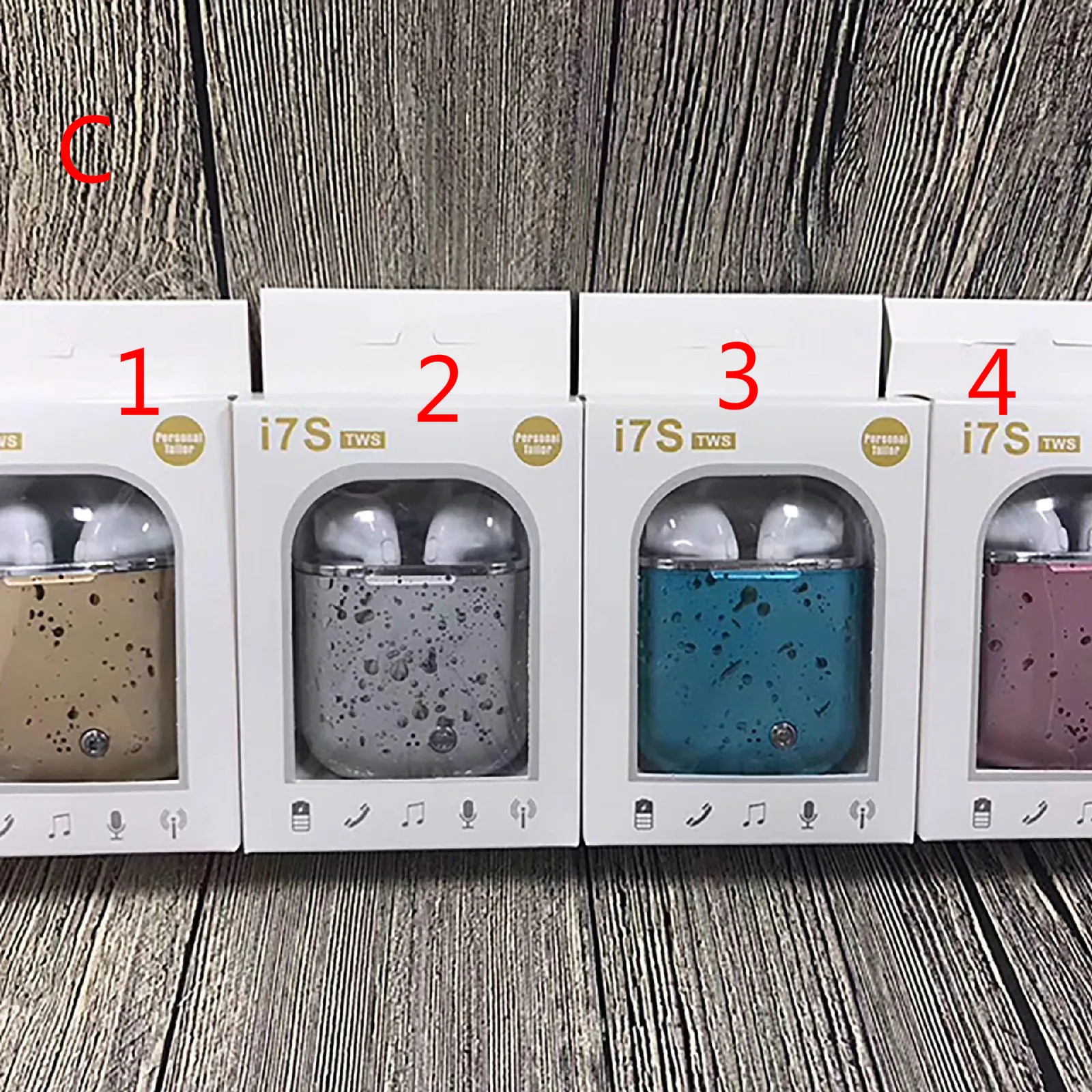 I7s TWS Bluetooth наушники беспроводные блестящие капли воды дизайн PK airdots i9s i13|Наушники