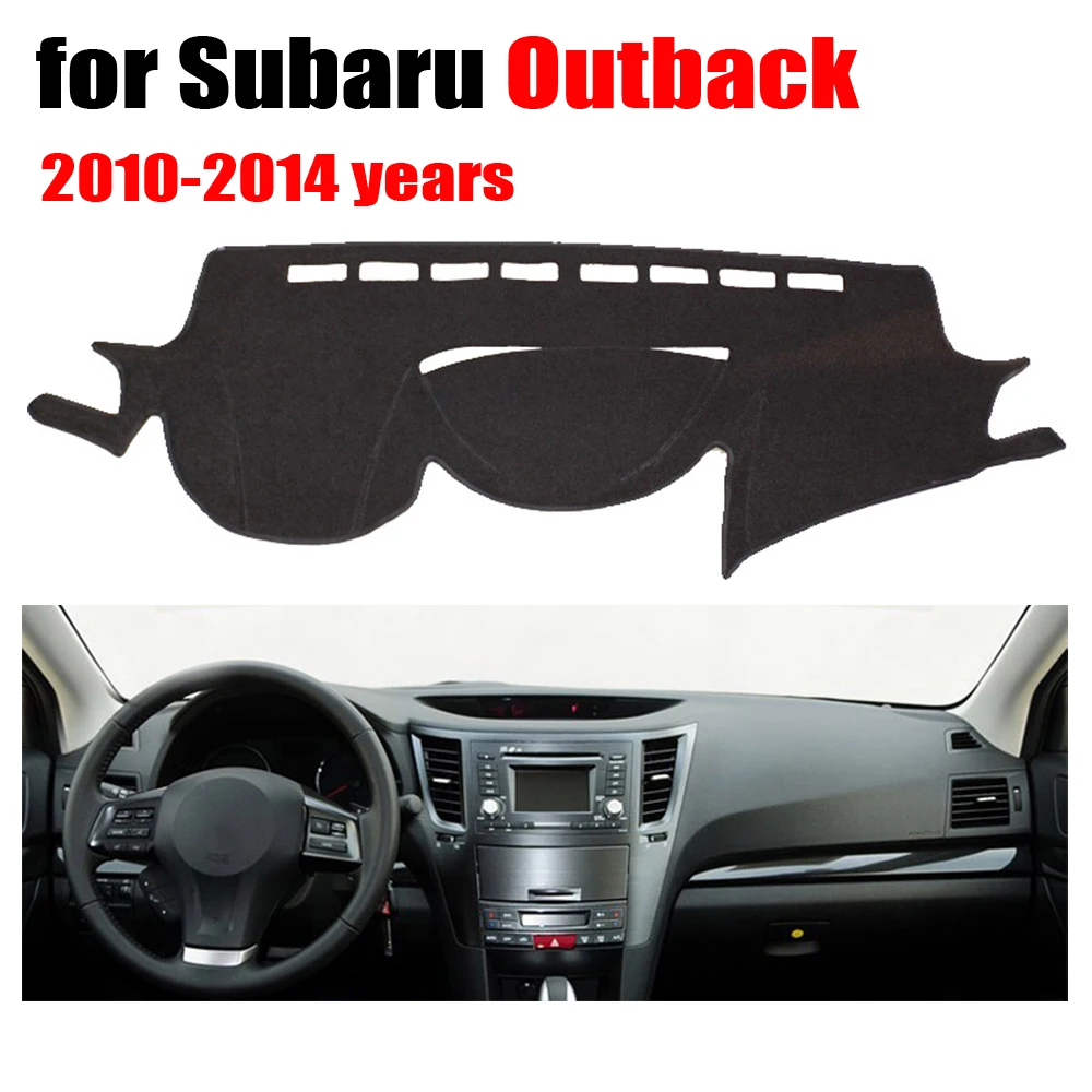 Чехлы для приборной панели автомобиля Subaru Outback 2010 2014 лет с левым приводом dashmat pad