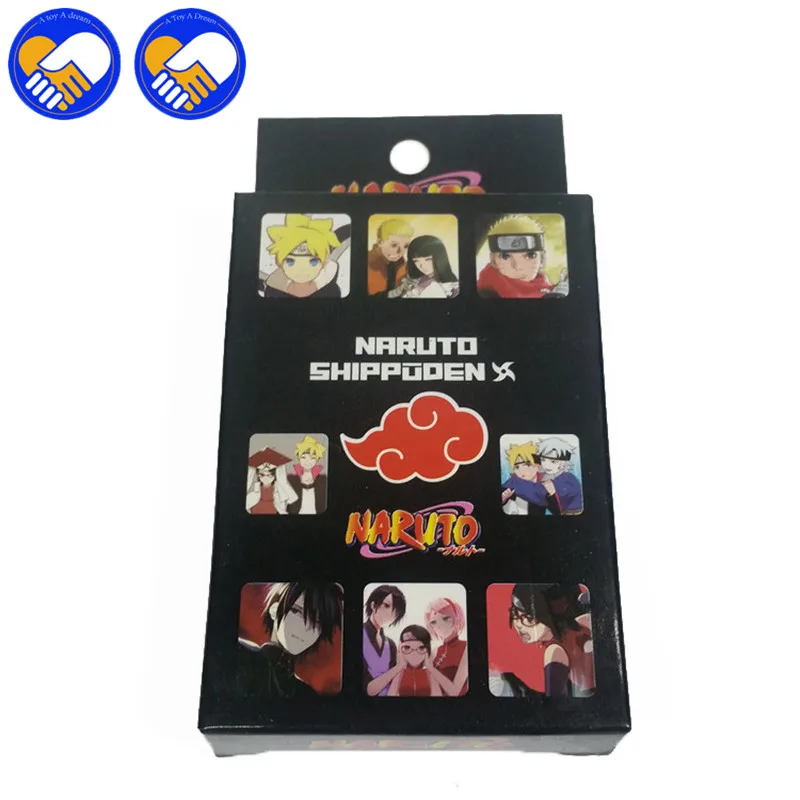 2 стиля 1 упаковка новый покер высокого качества японского аниме Наруто Коноха
