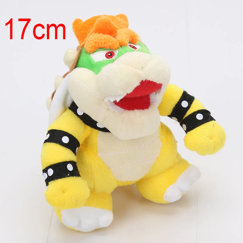 13911 17cm dragon2 20 см аниме мультфильм Super Mario Bros Принцесса Персик Дейзи розалина мягкая плюшевая игрушка милые мягкие животные куклы игрушки подарки - Цвет: 13911 17cm dragon2