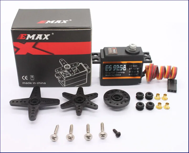 EMAX модель ES9258 RC металлический цифровой сервопривод для вертолетов 450|digital servo|servo