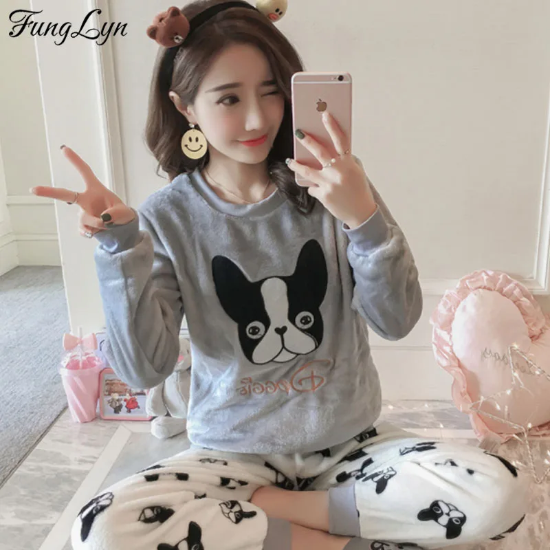 FL102C фланелевые пижамы с рисунками животных кигуруми Pigiama Donna для женщин пижама