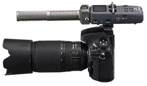 Микрофон ZOOM SSH6 shotgun для рекордера профессиональный микрофон шумоподавления