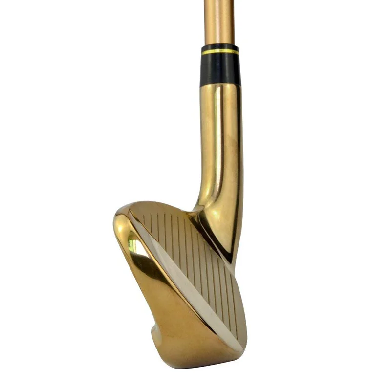Kaidida G3 сталь золотого цвета Head 7 Iron Golf Club графитовый Вал R-Flex из натурального