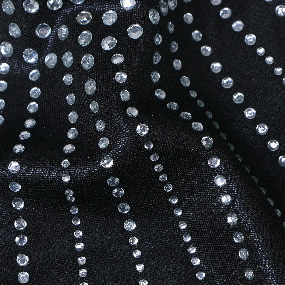 

BAOHULU Professional Gymnastics Leotards One Piece Sleeveless Rhinestone Ballet Leotard Professional Ballet Training Bodysuit