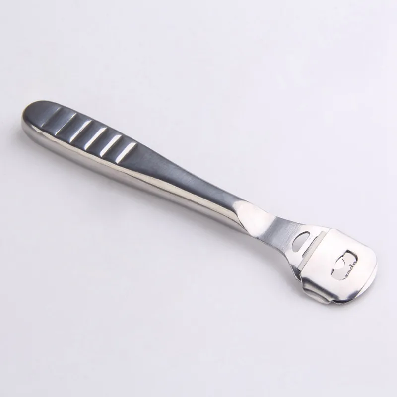 1Pcs New Stainless Steel Leathers Craft Tool Thinning Shovel Leather Tools Silvery Dropshipping |