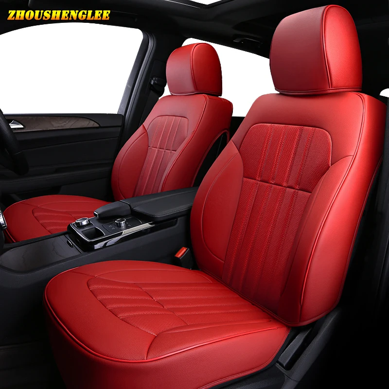 Изготовленный На Заказ Кожаный чехол для сиденья автомобиля Toyota Corolla PRIUS Prado Land Cruiser RAV4 CROWN Camry Highlander CH-R Alphard чехлы