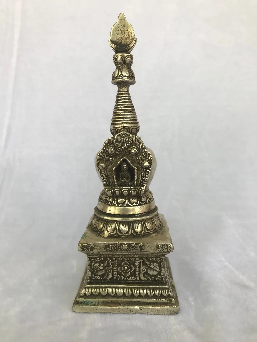 Китайские медные ремесла stupa Тибетский буддизм | Дом и сад