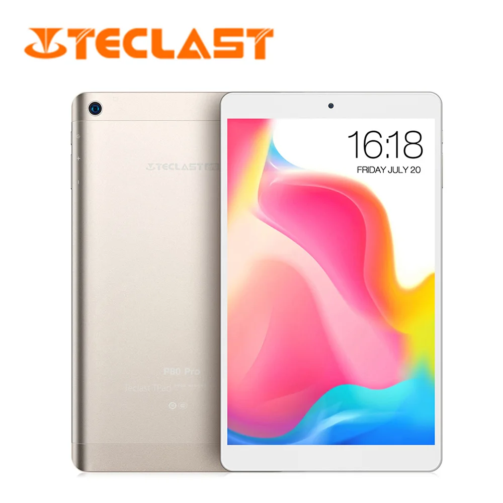 Teclast P80 Pro планшетный ПК 8 0 дюймов Android 7 MTK8163 4 ядра 1 3 ГГц Гб оперативной памяти