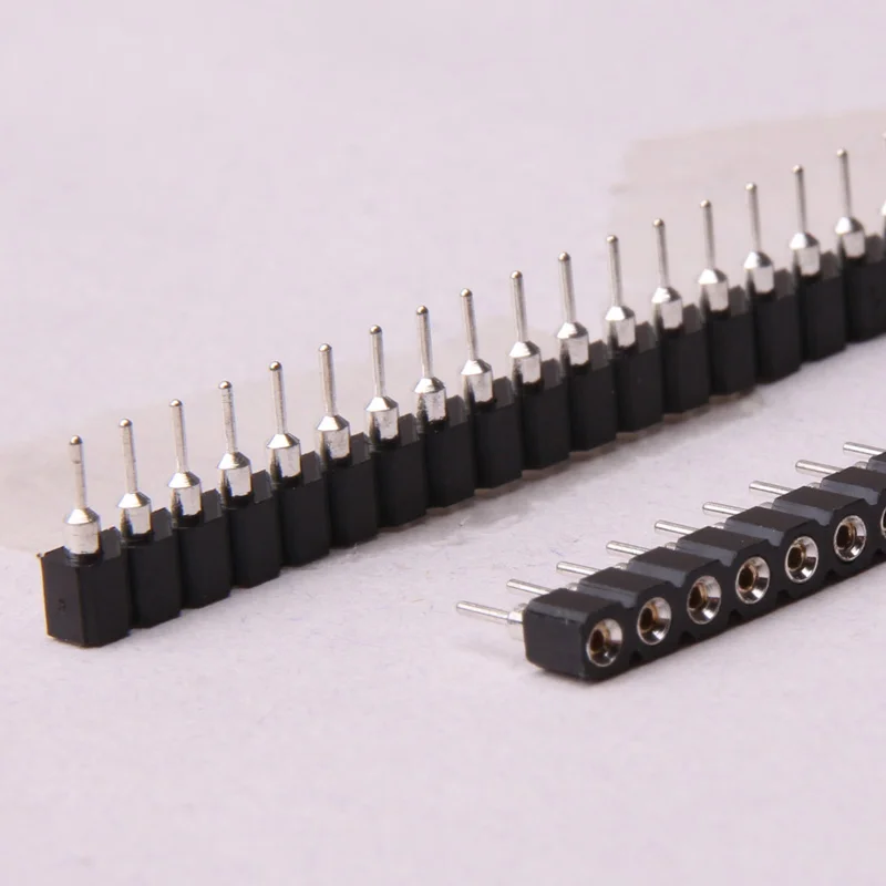 Стеклянные розетки Glyduino 40 контактов 18B20 однорядное круглое отверстие расстояние