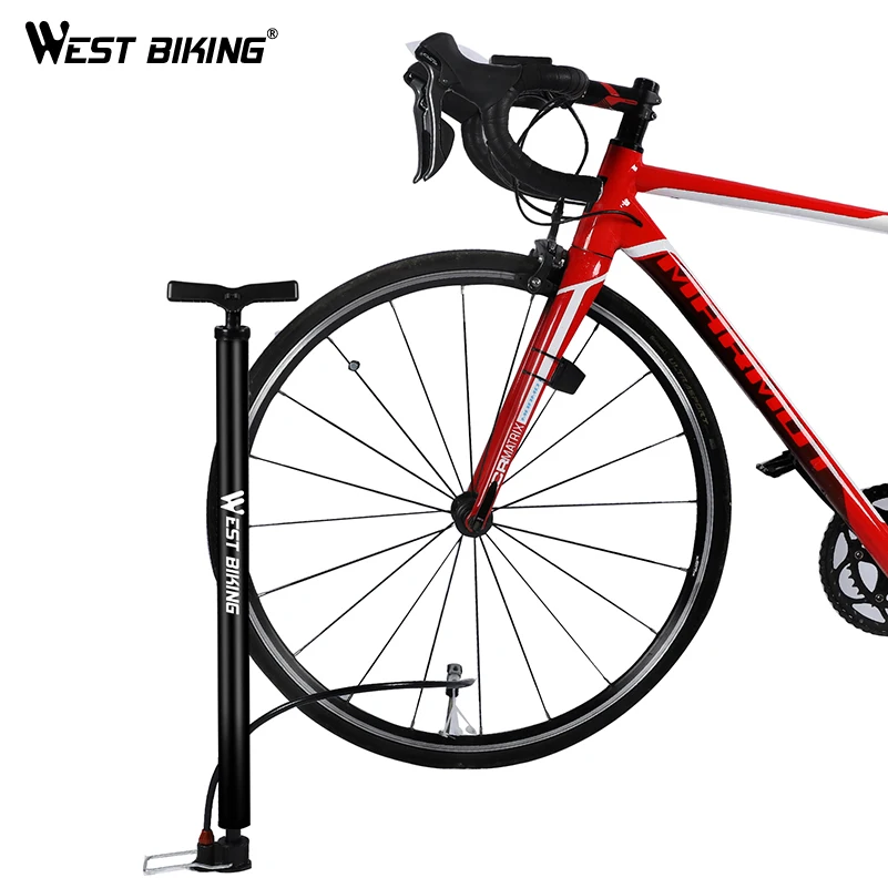 WEST BIKING велосипедный насос 160Psi высокое давление Presta Schrader для велосипеда воздушный