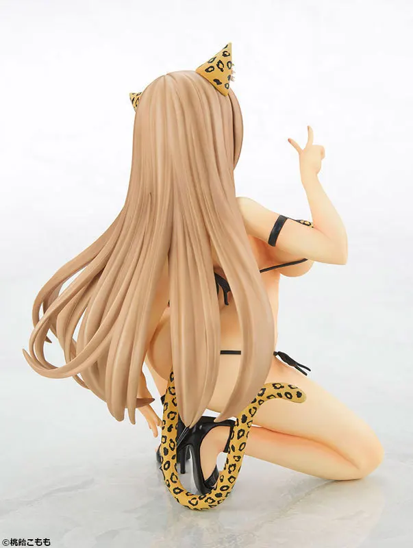 Экшн фигурка Q six Rara Minazuki Leopard Edition иллюстрация японская сексуальная девушка