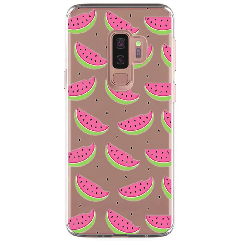 Для Samsung Galaxy S9 S9Plus S8 Plus S7 edge Note 8 TPU цветной мягкий чехол с изображением снежного