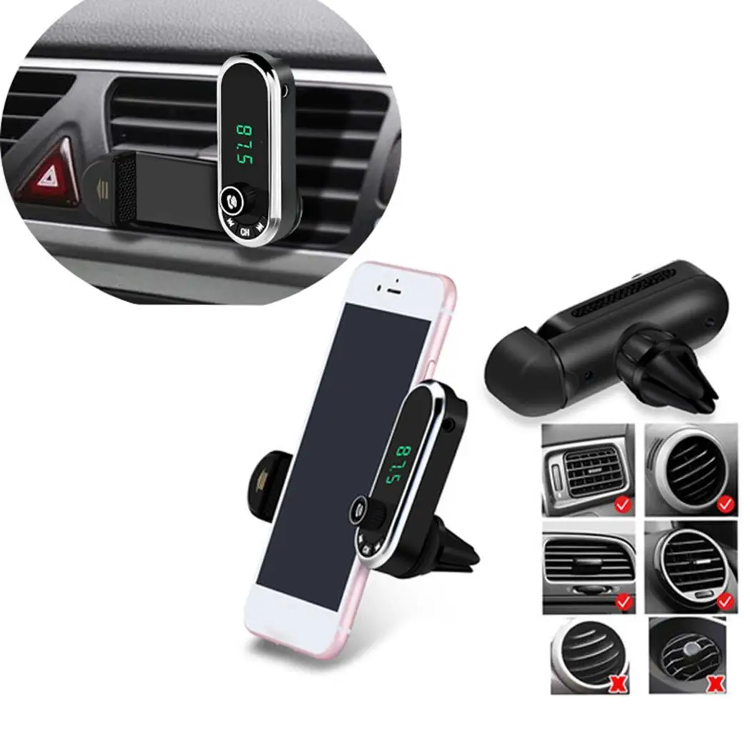 Автомобильный MP3 плеер Bluetooth Hands free fm передатчик Многофункциональный 5 м mp3/WMA