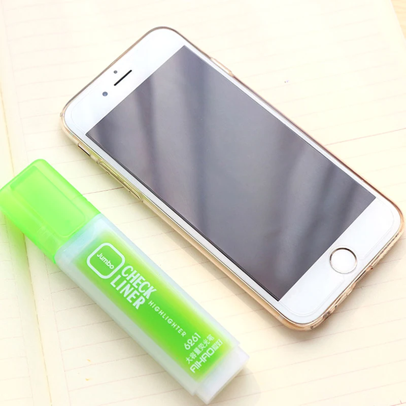 6 шт./компл. большая емкость хайлайтер ручка водяной цвет флуоресцентные чернила