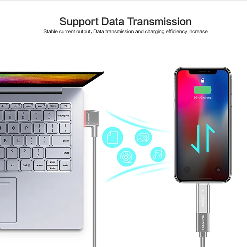 Магнитный адаптер Type C Micro USB для освещения преобразователь коннектор поддержка