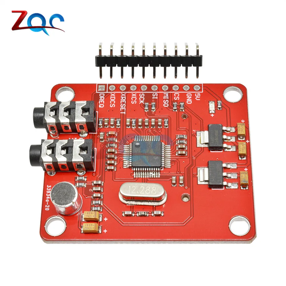 VS1053 VS1053B MP3 Module For Arduino Breakout Board With SD Card Slot Ogg Real-time Recording | Инструменты