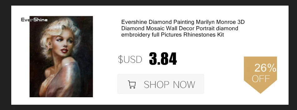 EverShine Santa Claus Diamond Painting Full Round Diamond Embroidery Cross Stitch Diamond Mosaic Christmas Decoration For Home