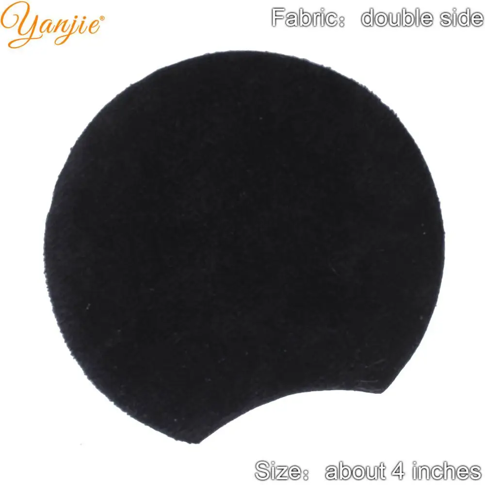 black velvet 1 пара 4 ''уши Минни-Маус шикарные DIY Детские аксессуары для волос головные уборы для девочек модные детские головные уборы повязки для женщин - Цвет: black velvet