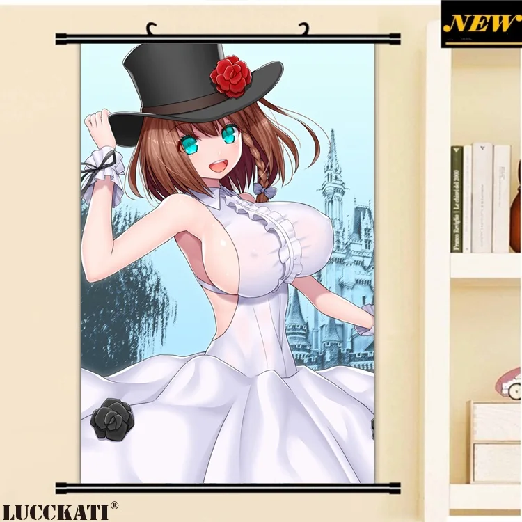 40X60 см Fate grand order Fate/go Fgo Сексуальная лоли калочка мультфильм аниме Искусство Настенная картина плакат прокрутка Ткань Холст Живопись - Цвет: S