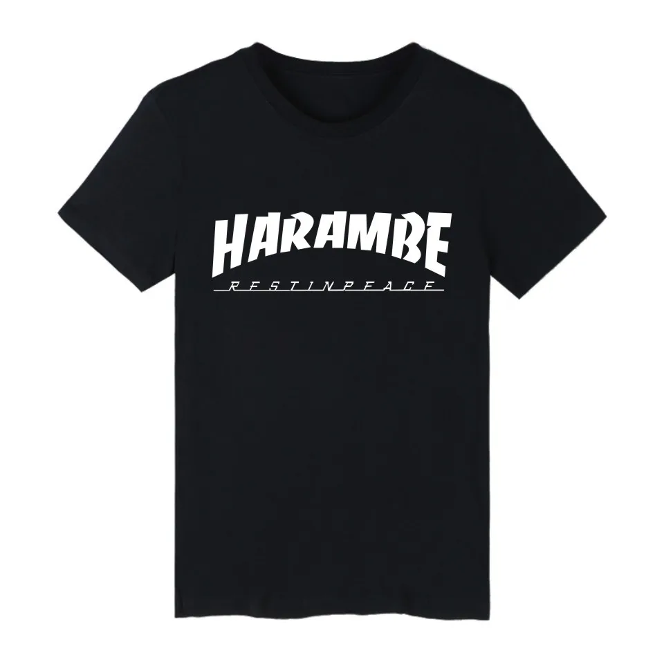 Футболка HARAMBE Мужская летняя хлопковая с коротким рукавом | одежда