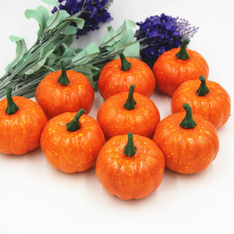 Новая имитация тыквы пузырьки на Хэллоуин мини праздничные принадлежности