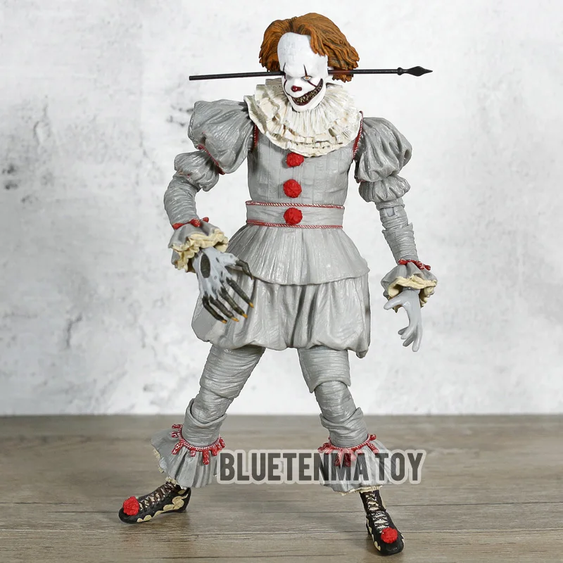 Neca Оригинальная фигурка Стивена Кинга Pennywise Джокер клоун страшное лицо ужас